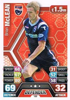 2013-14 Topps Match Attax Scottish Premiership #169 Brian McLean Front