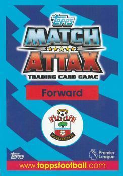 2017-18 Topps Match Attax Premier League - Mega Tin Exclusives : Goal Machines #MT42 Manolo Gabbiadini Back