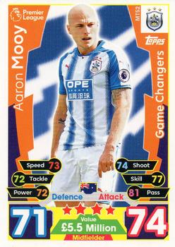 2017-18 Topps Match Attax Premier League - Mega Tin Exclusives : Game Changer #MT52 Aaron Mooy Front