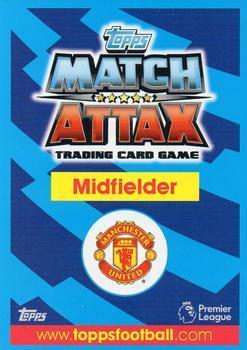 2017-18 Topps Match Attax Premier League - Mega Tin Exclusives : Game Changer #MT56 Ander Herrera Back