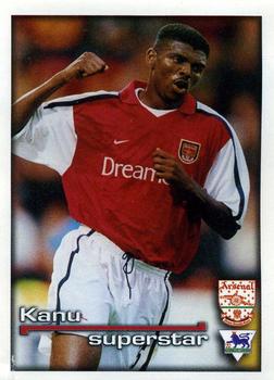 2000-01 Merlin F.A. Premier League 2001 #6 Nwankwo Kanu Front