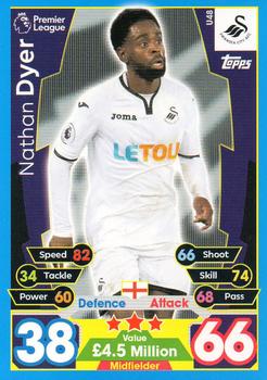 2017-18 Topps Match Attax Premier League Extra #U48 Nathan Dyer Front