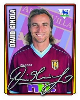2001-02 Merlin F.A. Premier League 2002 #33 David Ginola Front