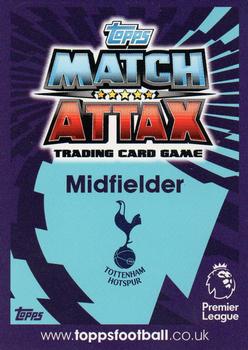 2016-17 Topps Match Attax Premier League - Mega Tin Exclusives #MT29 Dele Alli Back
