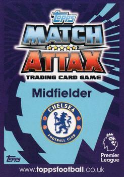 2016-17 Topps Match Attax Premier League - Limited Edition Silver #LE4 Willian Back
