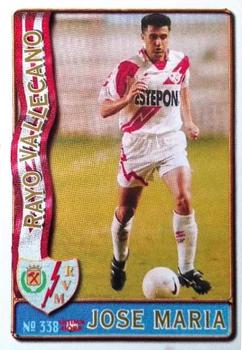 1996-97 Mundicromo Sport Las Fichas de La Liga - Ultima Hora #338 Jose Maria Front