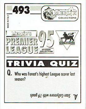 1994-95 Merlin's Premier League 95 #493 Peter Butler Back