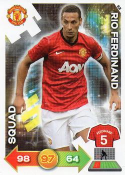 2012-13 Panini Adrenalyn XL Manchester United #32 Rio Ferdinand Front