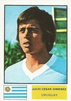 1974 FKS Wonderful World of Soccer Stars World Cup #229 Julio Cesar Jimenez Front