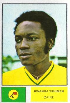 1974 FKS Wonderful World of Soccer Stars World Cup #255 Bwanga Tshimen Front