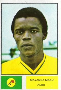 1974 FKS Wonderful World of Soccer Stars World Cup #265 Mayanga Maku Front