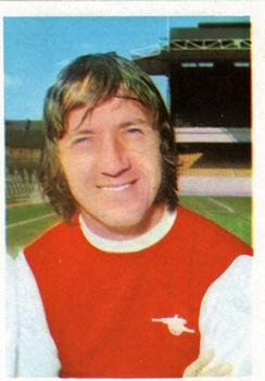 1975-76 FKS Soccer Stars #1 George Armstrong Front