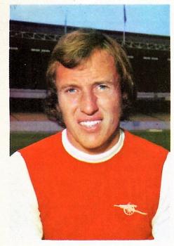 1975-76 FKS Soccer Stars #7 Bob McNab Front