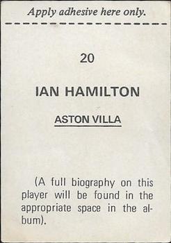 1975-76 FKS Soccer Stars #20 Ian Hamilton Back