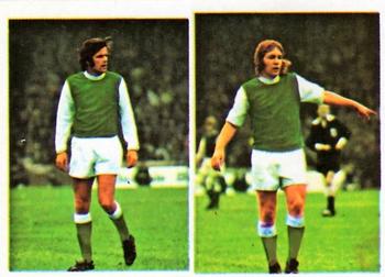1975-76 FKS Soccer Stars #318 Pat Stanton / John Blackley Front