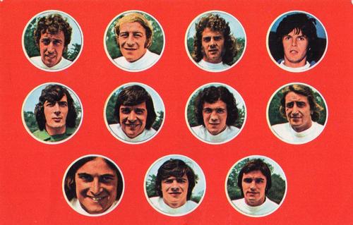 1975-76 FKS Euro Soccer Postcards #NNO Tottenham Hotspur Front