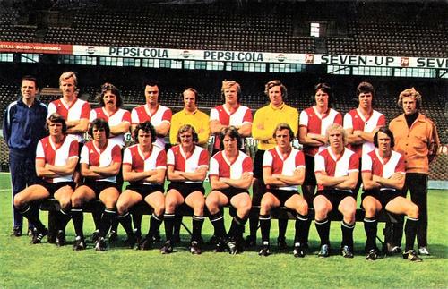 1975-76 FKS Euro Soccer Postcards #NNO Feyenoord Front