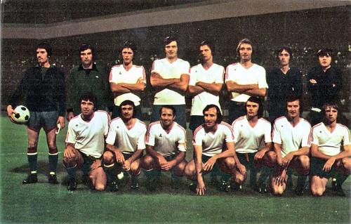 1975-76 FKS Euro Soccer Postcards #NNO Ards Front