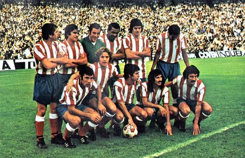 1975-76 FKS Euro Soccer Postcards #NNO Atletico Madrid Front