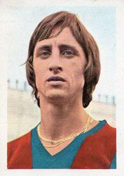 1977 FKS Euro Soccer Stars '77 #65 Johan Cruyff Front