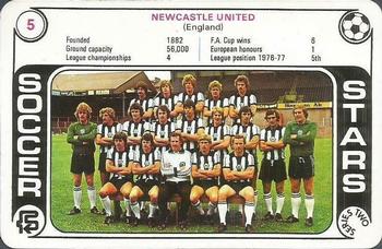 1977-78 FKS Trump Soccer Stars Series Two #5 Newcastle United Front