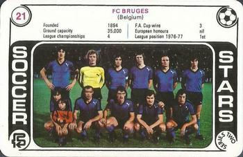 1977-78 FKS Trump Soccer Stars Series Two #21 FC Bruges Front