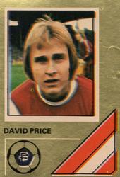 1978 FKS Publishers Soccer Stars Golden Collection #9 David Price Front