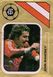 1978 FKS Publishers Soccer Stars Golden Collection #205 John Mahoney Front