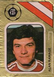 1978 FKS Publishers Soccer Stars Golden Collection #209 Alan Ramage Front