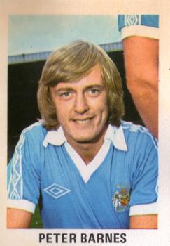 1979-80 FKS Publishers Soccer Stars 80 #157 Peter Barnes Front