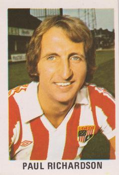 1979-80 FKS Publishers Soccer Stars 80 #245 Paul Richardson Front