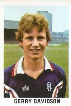 1979-80 FKS Publishers Soccer Stars 80 #336 Gerry Davidson Front