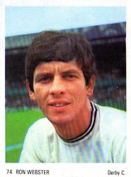1972-73 Americana Soccer Parade #74 Ron Webster Front