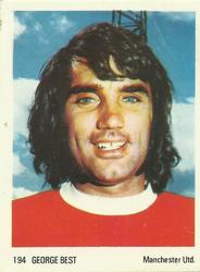 1972-73 Americana Soccer Parade #194 George Best Front