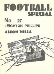 1977-78 Americana Football Special #27 Leighton Phillips Back