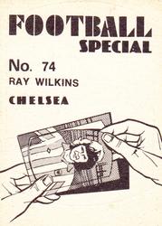 1977-78 Americana Football Special #74 Ray Wilkins Back