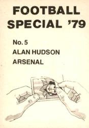 1978-79 Americana Football Special 79 #5 Alan Hudson Back