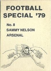 1978-79 Americana Football Special 79 #8 Sammy Nelson Back
