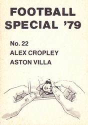 1978-79 Americana Football Special 79 #22 Alex Cropley Back