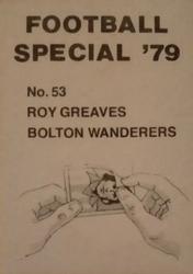 1978-79 Americana Football Special 79 #53 Roy Greaves Back