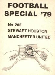 1978-79 Americana Football Special 79 #203 Stewart Houston Back