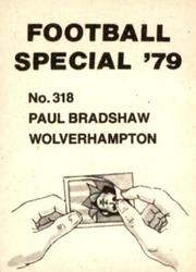 1978-79 Americana Football Special 79 #318 Paul Bradshaw Back