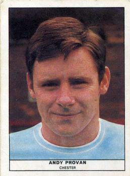 1969-70 Anglo Confectionery Football Quiz #11 Andy Provan Front