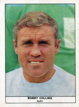 1969-70 Anglo Confectionery Football Quiz #29 Bobby Collins Front