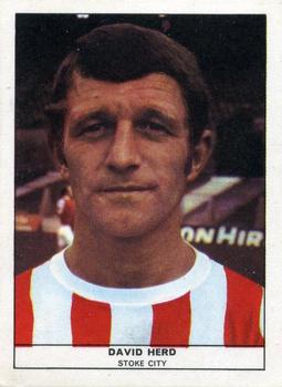 1969-70 Anglo Confectionery Football Quiz #62 David Herd Front