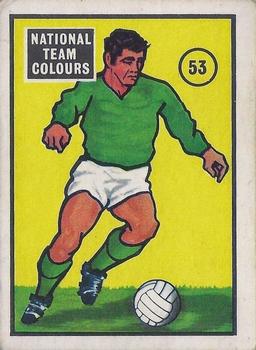 1969-70 Anglo Confectionery National Team Colours #53 Northern Ireland Front