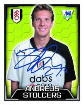 2003-04 Merlin F.A. Premier League 2004 #254 Andrejs Stolcers Front