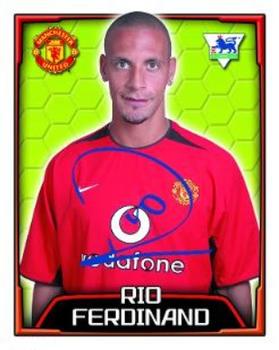 2003-04 Merlin F.A. Premier League 2004 #391 Rio Ferdinand Front