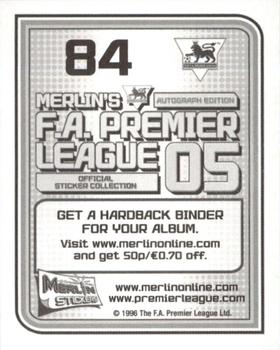 2004-05 Merlin F.A. Premier League 2005 #84 Mario Melchiot Back