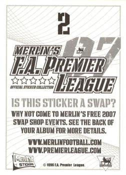 2006-07 Merlin F.A. Premier League 2007 #2 F.A. Trophy Back